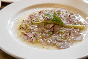 Lamb tongue served in Zermatt