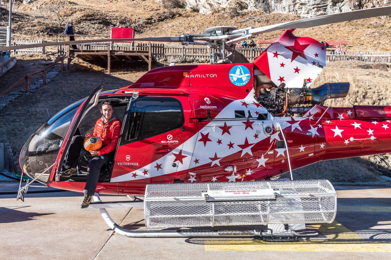 Air Zermatt Helicopter tourist flights, mountain rescue, heliskiing