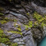 Von der Natur geformt, die Gornerschlucht in Zermatt.