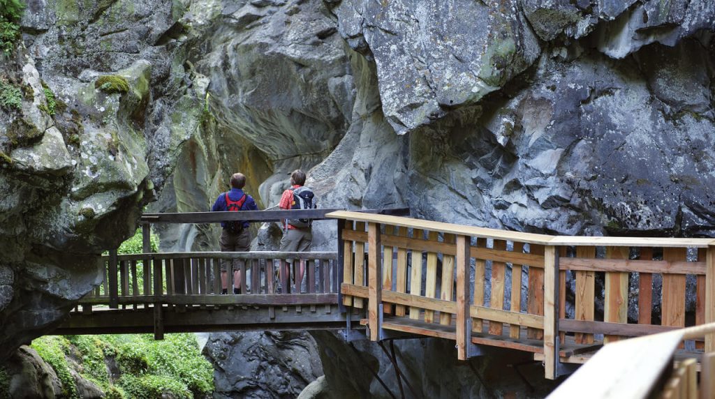 Gornerschlucht Zermatt Ausflugsziel für Familien