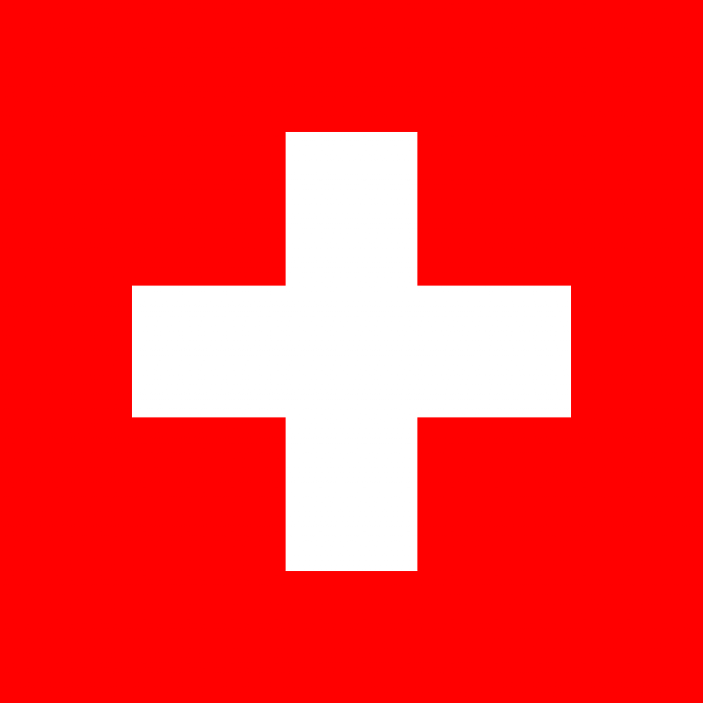 Swiss Flag - Swiss National Holiday in Zermatt