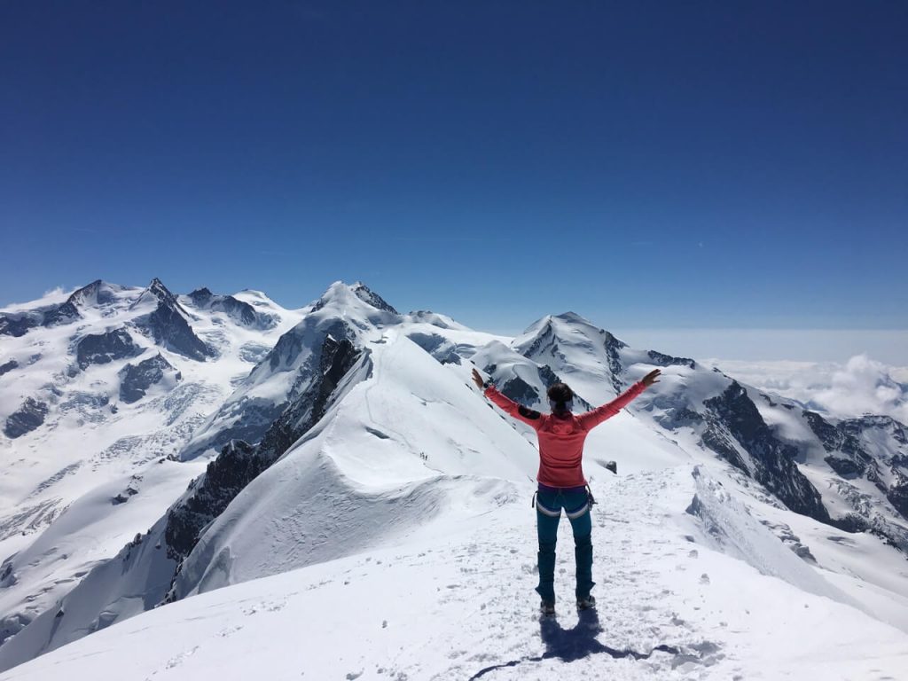 Breithorn Zermatt - Gipfelsieg auf Viertausender