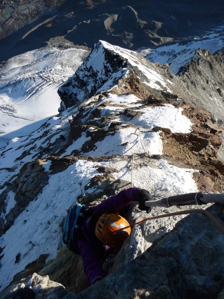 Bergsteigen am Matterhorn - Besteigung Matterhorn