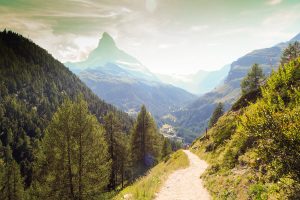 El cervino Matterhorn de 4478 m