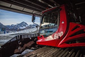Pistenpräparierung in Zermatt
