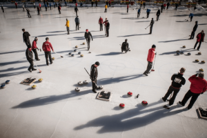 Curling Event Horu Trophy in Zermatt