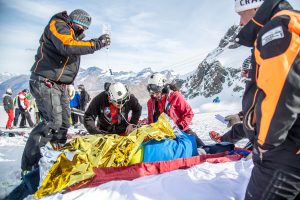 Einsatz Pistenrettung Zermatt