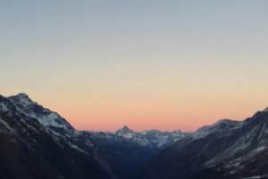 Iglu Übernachtung, Rückmarsch Sonnenaufgang