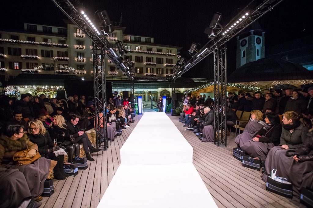 Zermatt Fashion Show mit Grand Brands der Modeszene