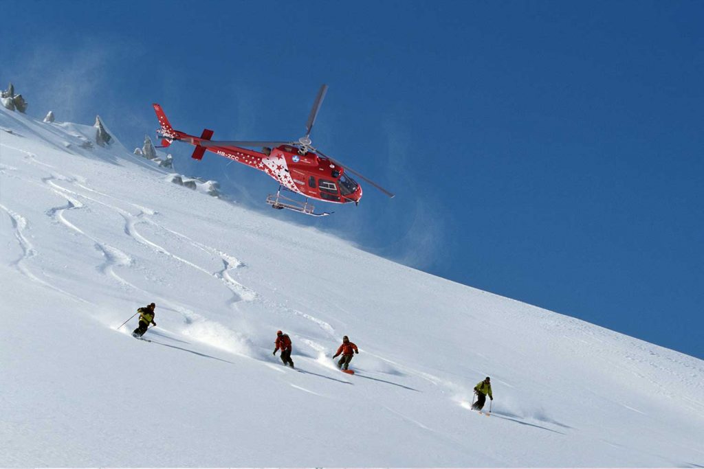 Freeriden mit Helikopterskiing Zermatt