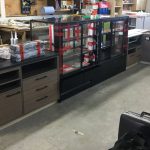 Der neue Tresen ist schon fertig und breit zum einbauen