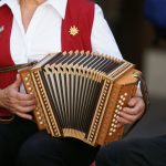 Folklore music in the village