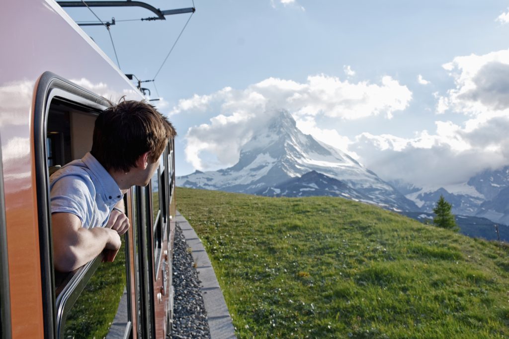Zermatt via train