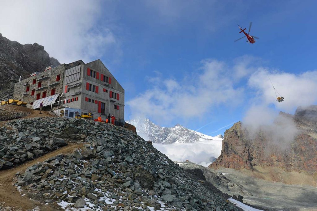 Flug Air Zermatt Unterlast