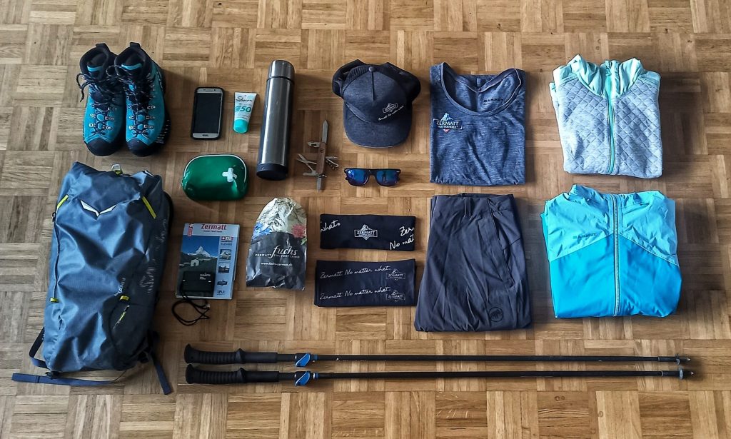 Materialcheck perfekter Wandertag