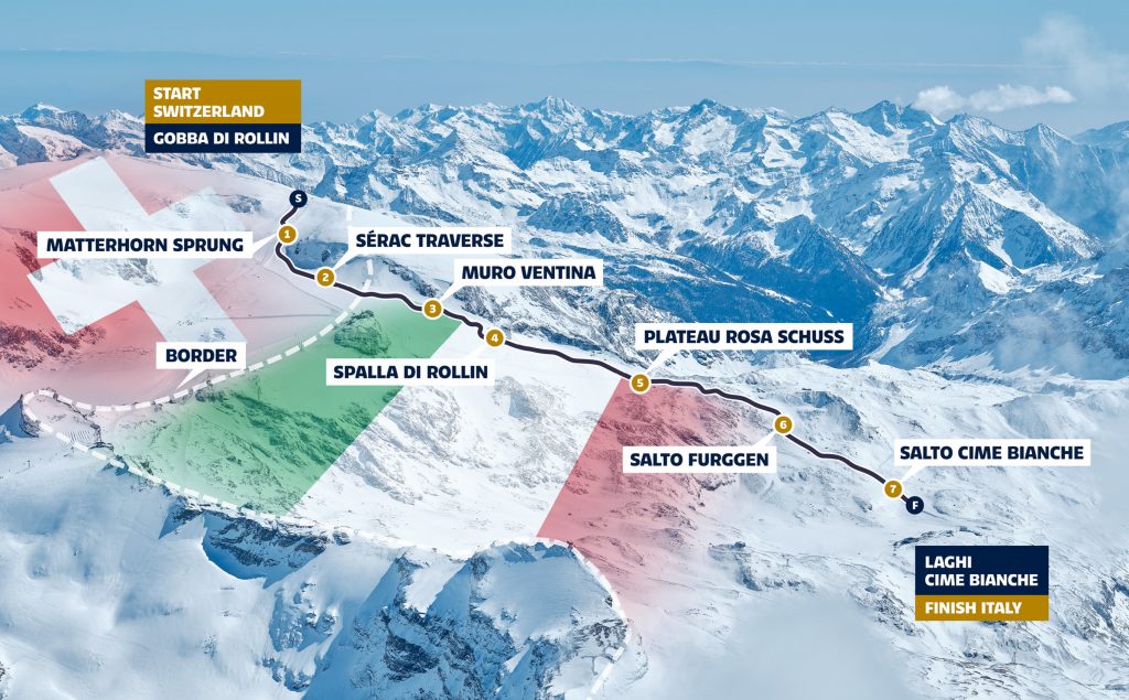 Strecke Matterhorn Cervino Speed Opening