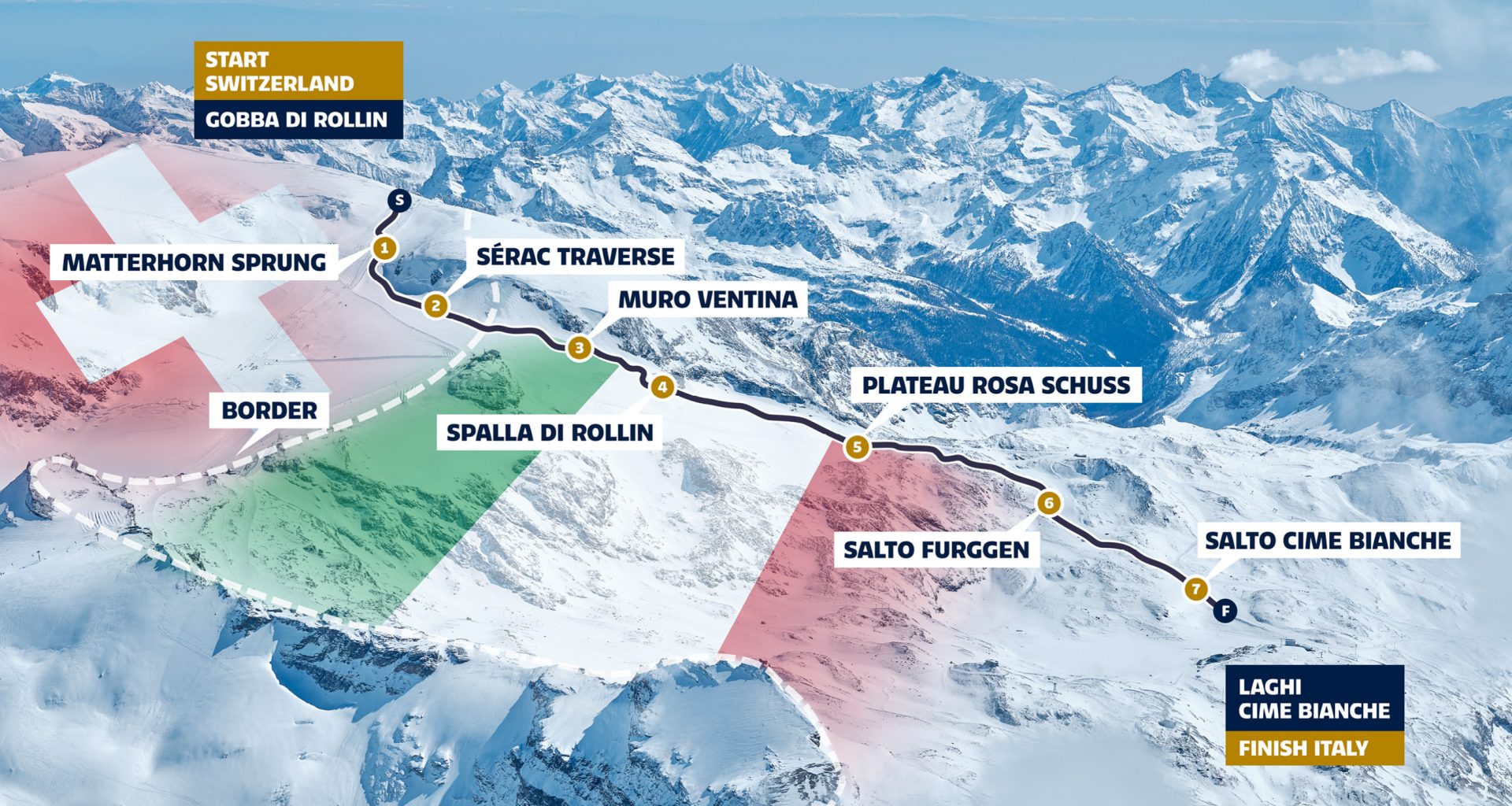 Strecke Matterhorn Cervino Speed Opening